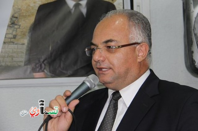 الطيبة: وفد من لجنة المتابعة في زيارة تهنئة للمحامي شعاع منصور